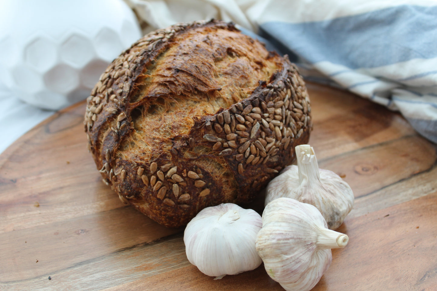 Garlic and Herb Sourdough