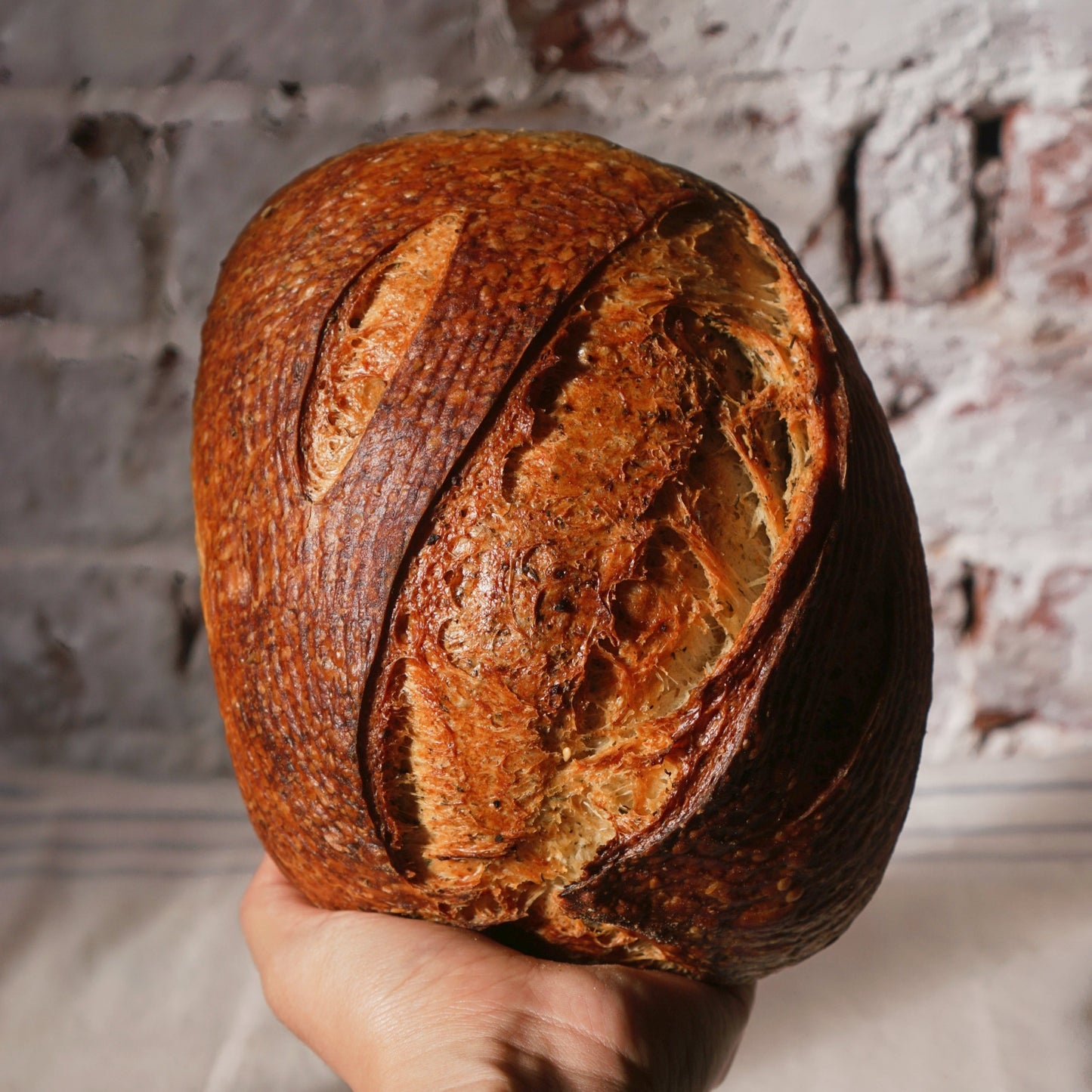 Garlic and Herb Sourdough